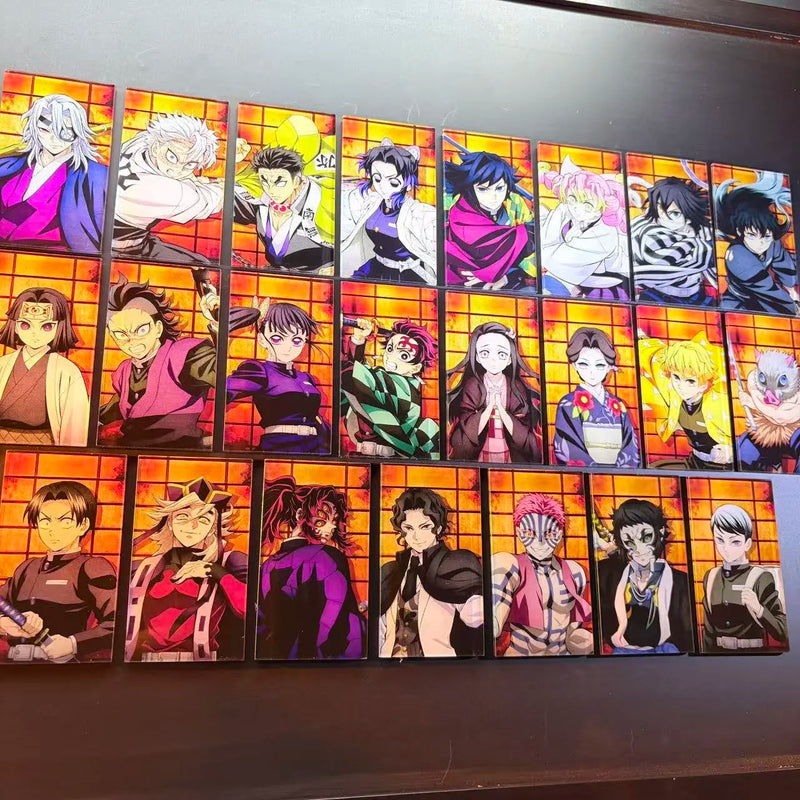 23PCS - Demon Slayer Character Magnet Collection – Acrylic Anime Refrigerator Decor Set