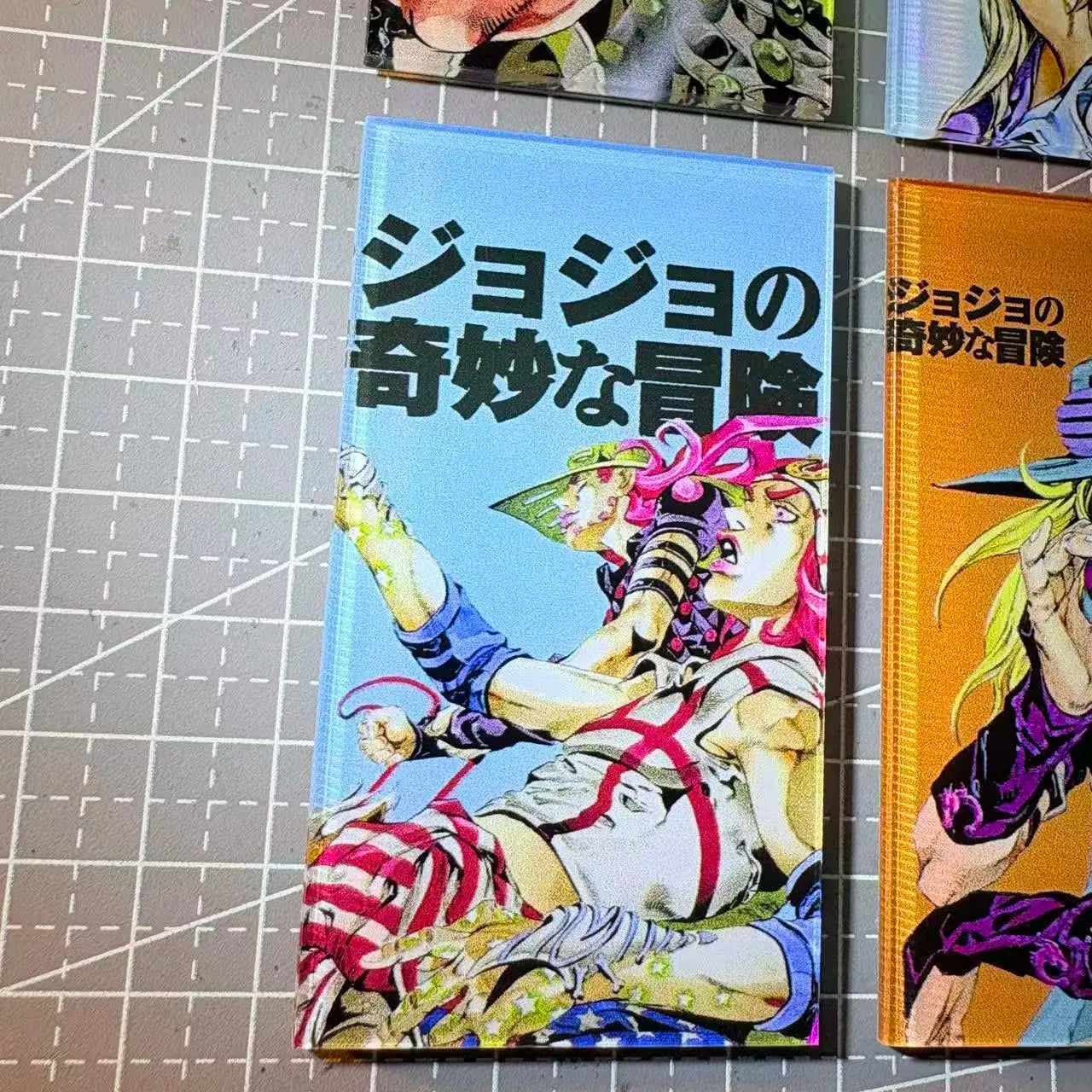 JoJo Manga Cover Fridge Magnet -- STEEL BALL RUN