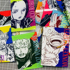 12PCS - One Piece Manga Style Fridge Magnet Set – Acrylic Anime Refrigerator Decor