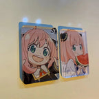 2PCS - Anya Anime Fridge Magnet Set – Acrylic Refrigerator Magnets Cute Otaku Decor