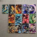 12PCS - Demon Slayer Anime Fridge Magnet Set – Acrylic Refrigerator Magnets Collectible Decor
