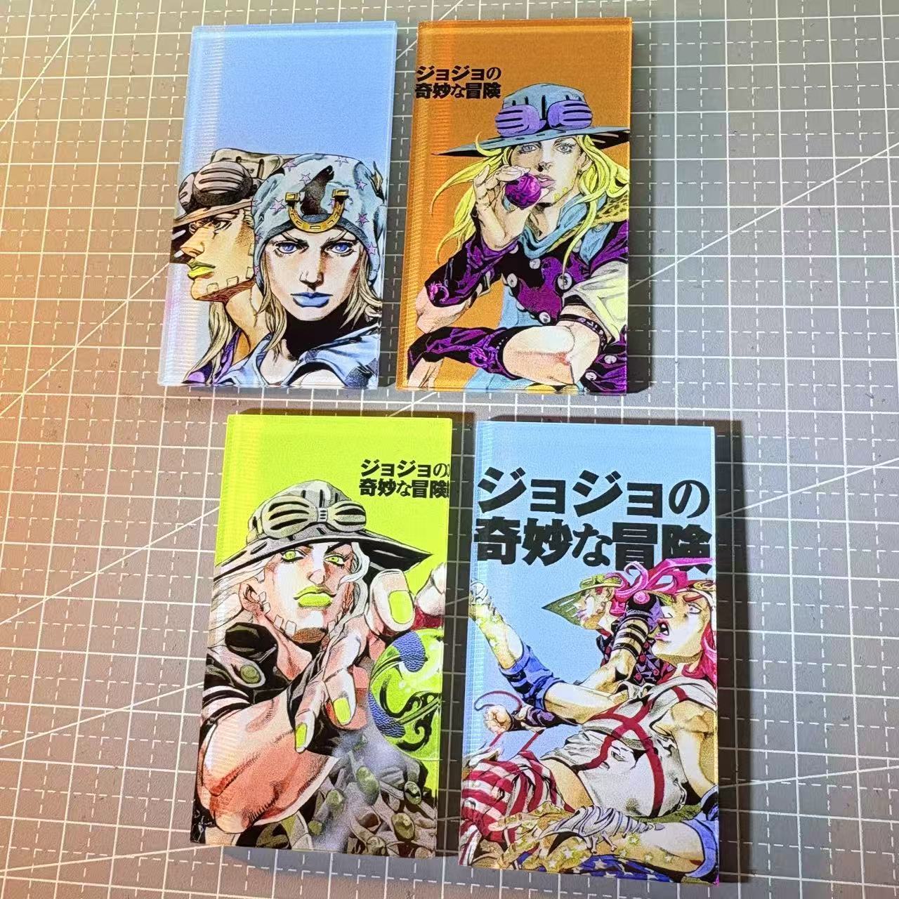 JoJo Manga Cover Fridge Magnet -- STEEL BALL RUN