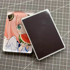2PCS - Anya Anime Fridge Magnet Set – Acrylic Refrigerator Magnets Cute Otaku Decor