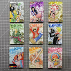One Piece Vintage Manga Fridge Magnet Set – Acrylic Anime Refrigerator Decor 9PCS