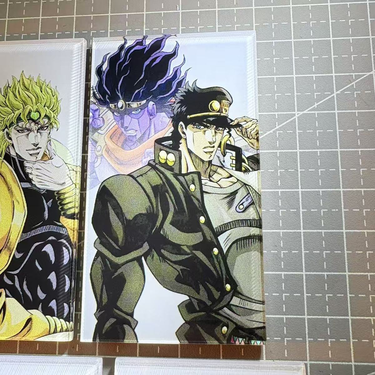 JoJo Character Fridge Magnet – Acrylic Refrigerator Magnet Anime Collectible Decor