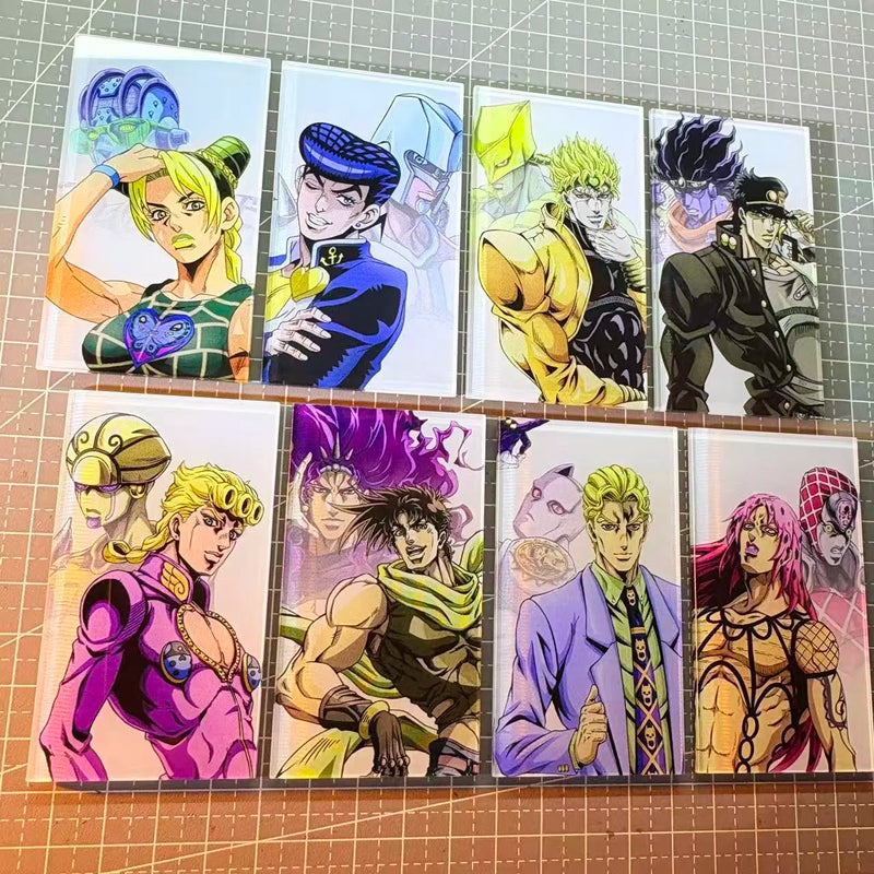 JoJo Character Fridge Magnet – Acrylic Refrigerator Magnet Anime Collectible Decor
