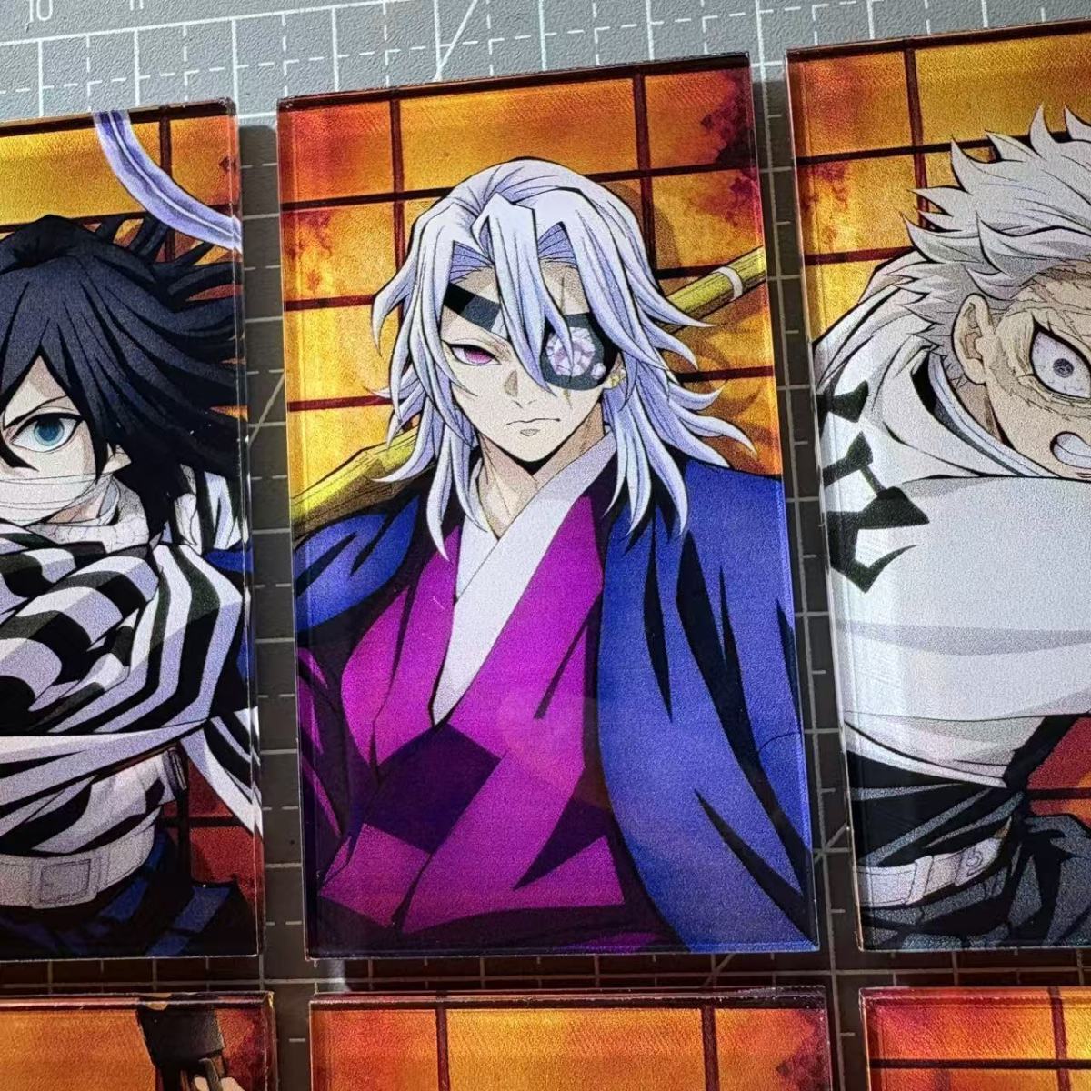 23PCS - Demon Slayer Character Magnet Collection – Acrylic Anime Refrigerator Decor Set