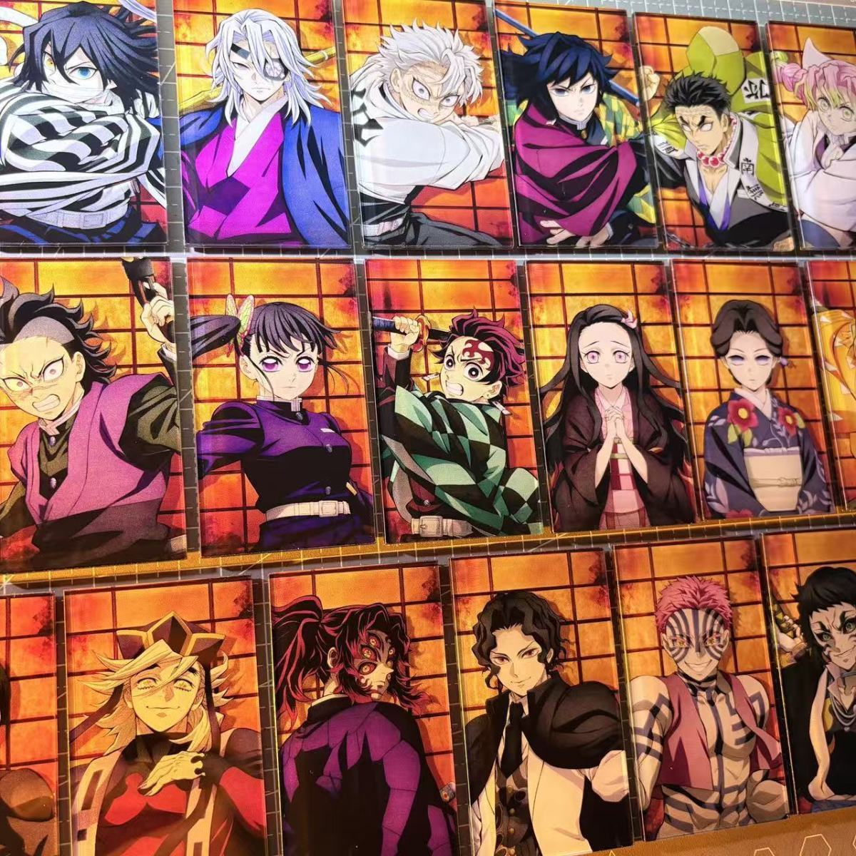 23PCS - Demon Slayer Character Magnet Collection – Acrylic Anime Refrigerator Decor Set