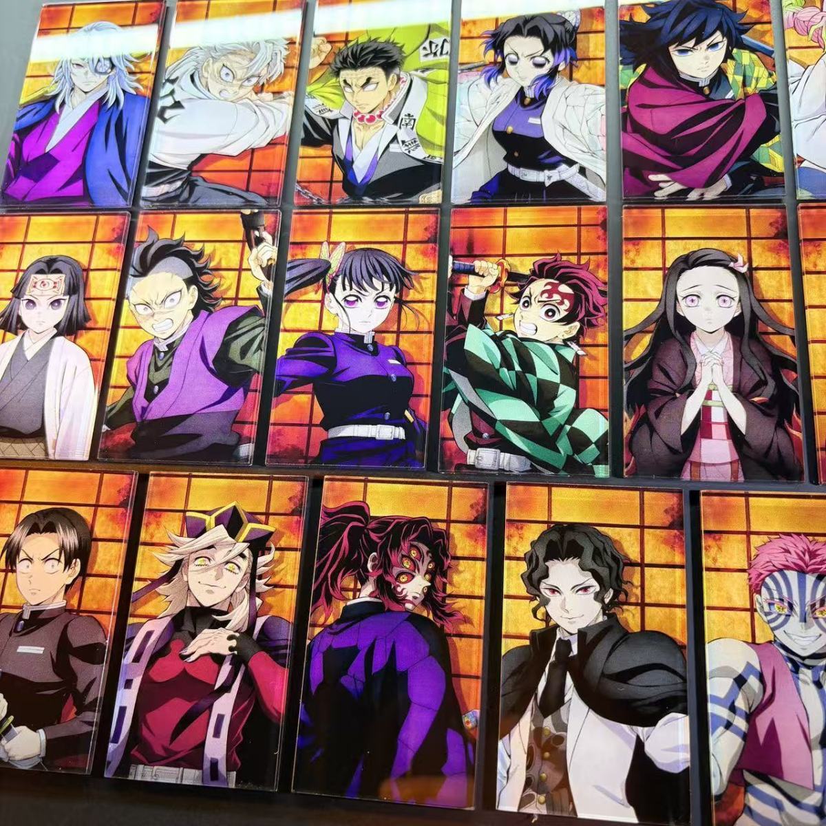 23PCS - Demon Slayer Character Magnet Collection – Acrylic Anime Refrigerator Decor Set