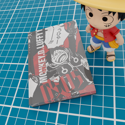 One Piece Monkey D. LuffyAnime Fridge Magnet – Custom Acrylic Refrigerator Magnet Decor for Otaku Gift