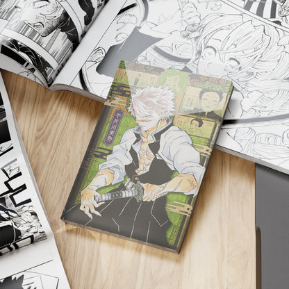 Demon slayer Sanemi Wind Hashira Anime Fridge Magnet Intense Decor