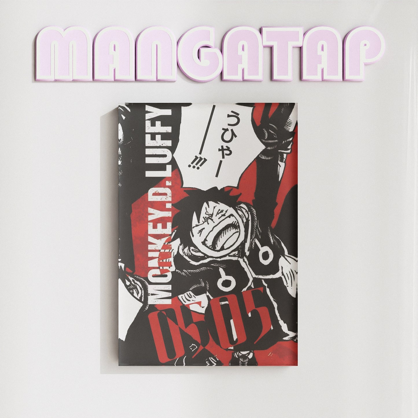 One Piece Monkey D. LuffyAnime Fridge Magnet – Custom Acrylic Refrigerator Magnet Decor for Otaku Gift