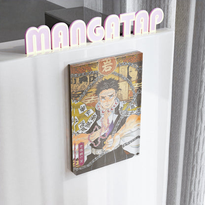 Demon slayer Gyomei Himejima Stone Hashira Anime Fridge Magnet Collectible