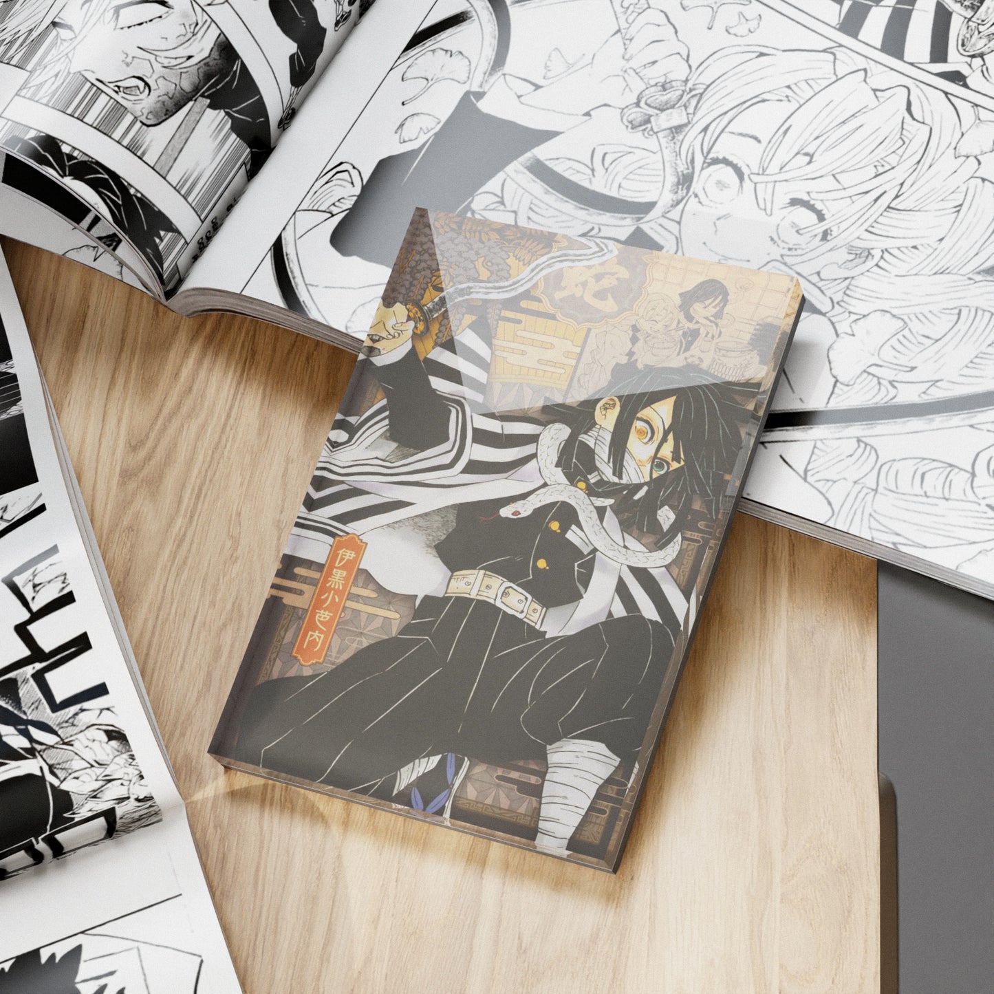 Demon slayer Obanai Iguro Snake Hashira Anime Fridge Magnet Decor