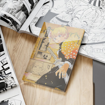 Demon slayer Zenitsu Agatsuma Anime Fridge Magnet Lightning Character Gift