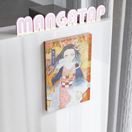 Demon slayer Nezuko Kamado Cute Anime Fridge Magnet Kawaii Decor Gift