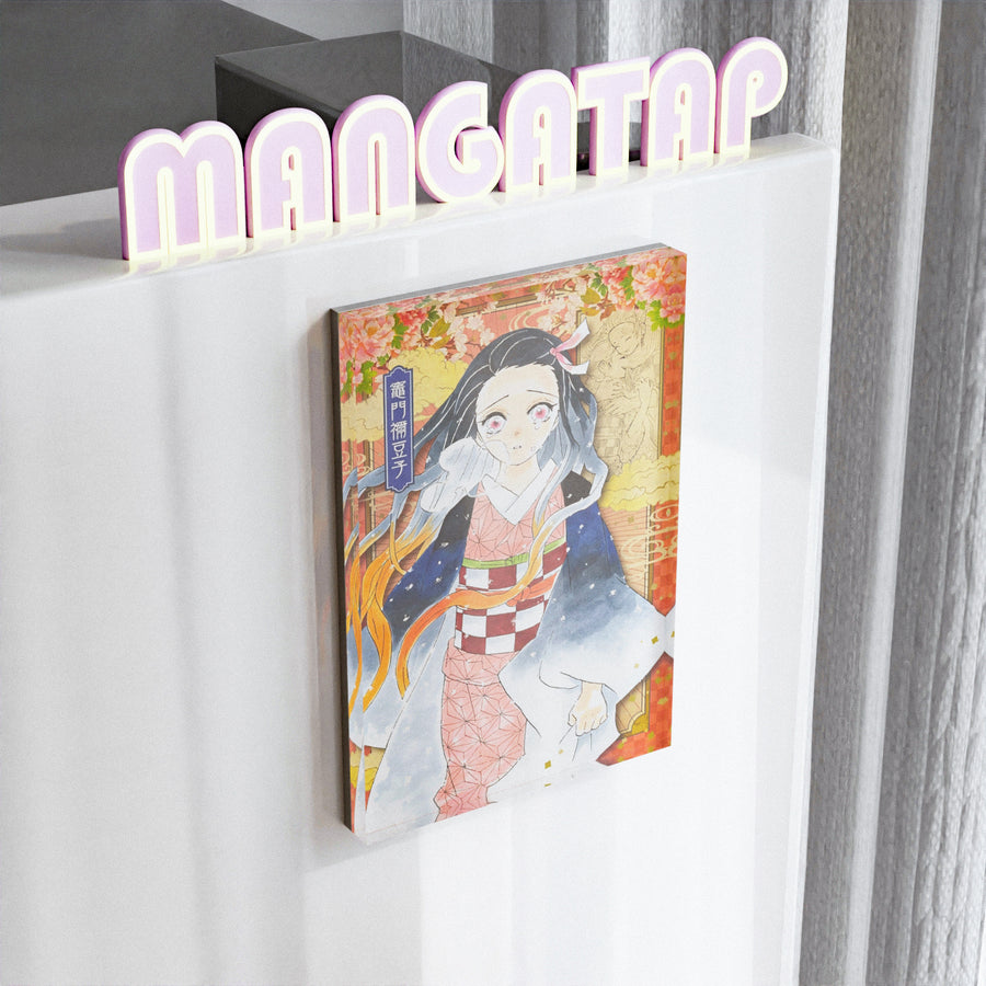 Demon slayer Nezuko Kamado Cute Anime Fridge Magnet Kawaii Decor Gift