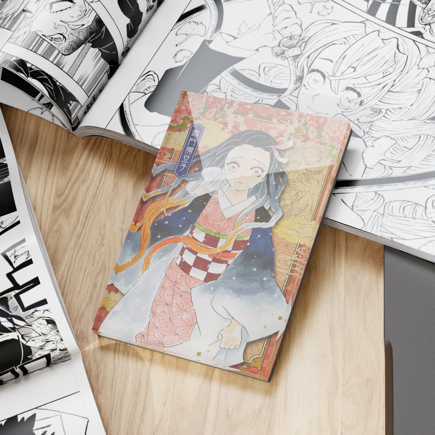 Demon slayer Nezuko Kamado Cute Anime Fridge Magnet Kawaii Decor Gift