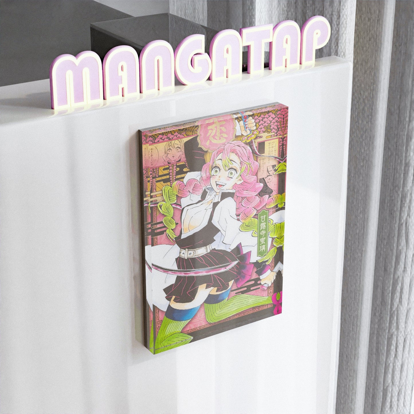 Demon slayer Mitsuri Kanroji Love Hashira Cute Fridge Magnet Anime Gift