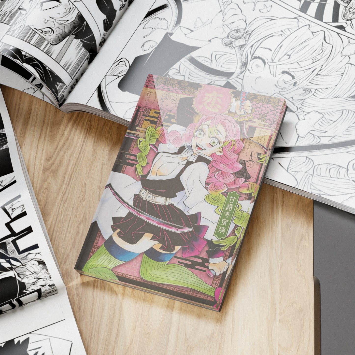 Demon slayer Mitsuri Kanroji Love Hashira Cute Fridge Magnet Anime Gift