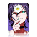 Reze Chainsaw Man Anime Tin Sign - Metal Wall Decor