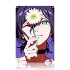 Reze Chainsaw Man Anime Tin Sign - Metal Wall Decor