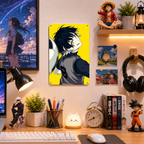 Meguru Bachira Blue Lock Anime Tin Sign - Metal Wall Decor - image 2