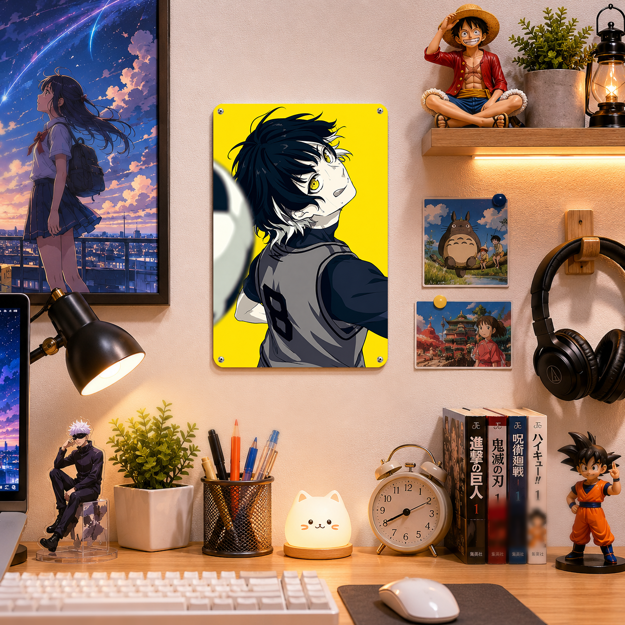 Meguru Bachira Blue Lock Anime Tin Sign - Metal Wall Decor - image 2