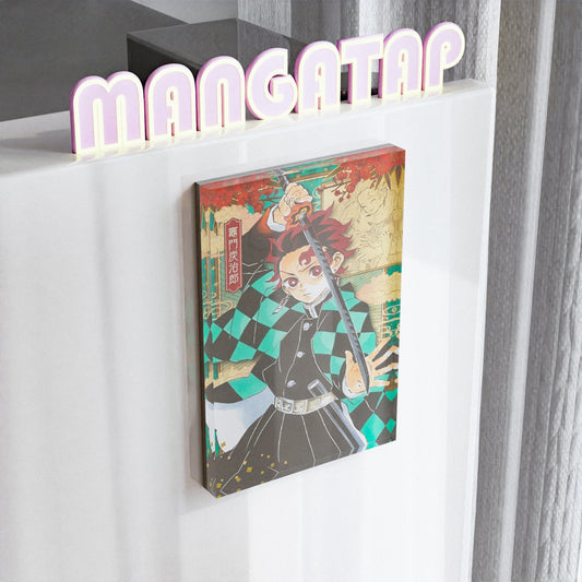 Demon slayer Tanjiro Kamado Custom Fridge Magnet Anime Decor Gift