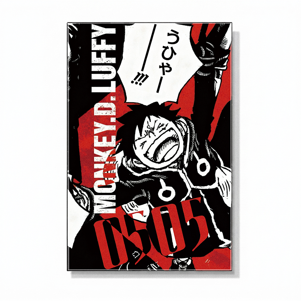 1Pcs One Piece Character Fridge Magnet – Acrylic Anime Refrigerator Magnet Collectible Decor