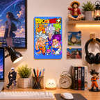 Dragon Ball Heroes Anime Tin Sign - Goku Vegeta Metal Poster - image 2