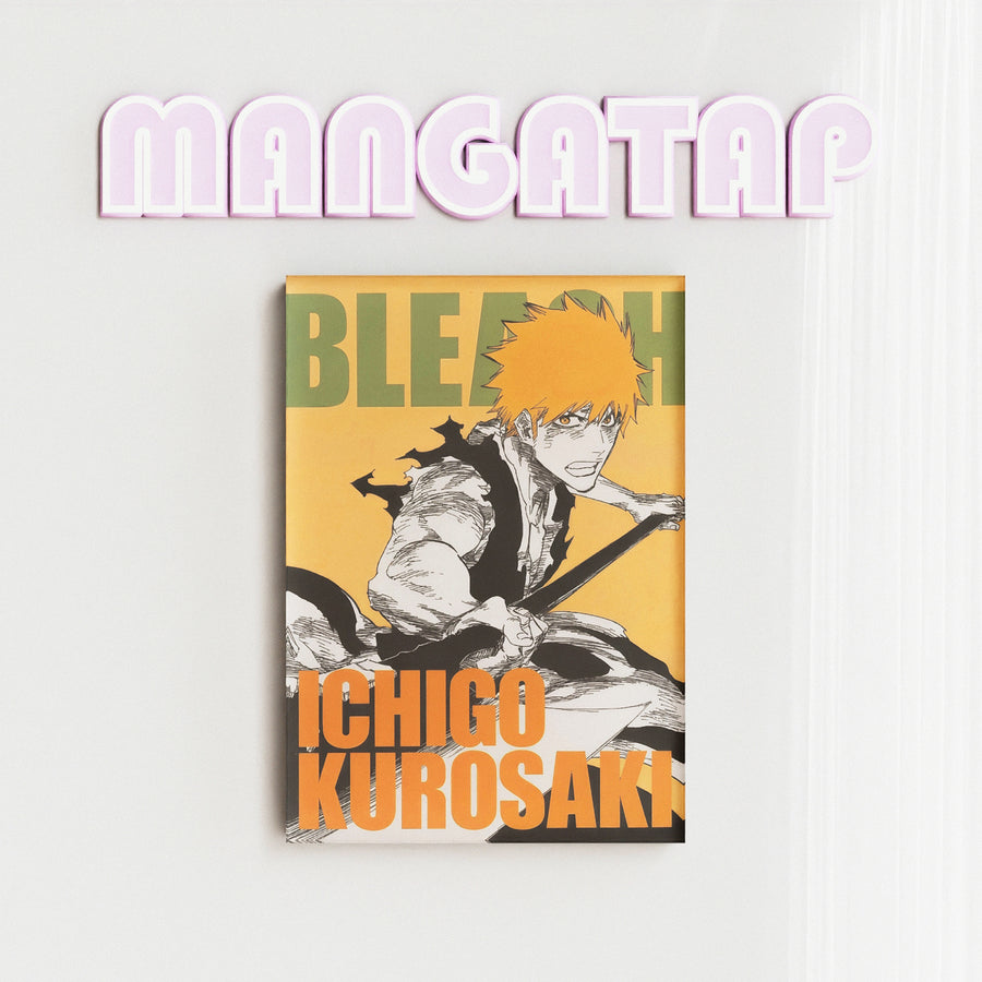 Ichigo Bleach Fridge Magnet – Anime Refrigerator Magnet for Otaku Desk & Kitchen Decor