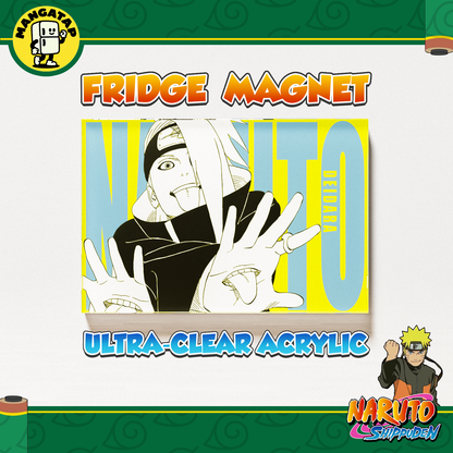 Deidara Fridge Magnet – Naruto Anime Refrigerator Magnet, Anime Decor Gift for Fans