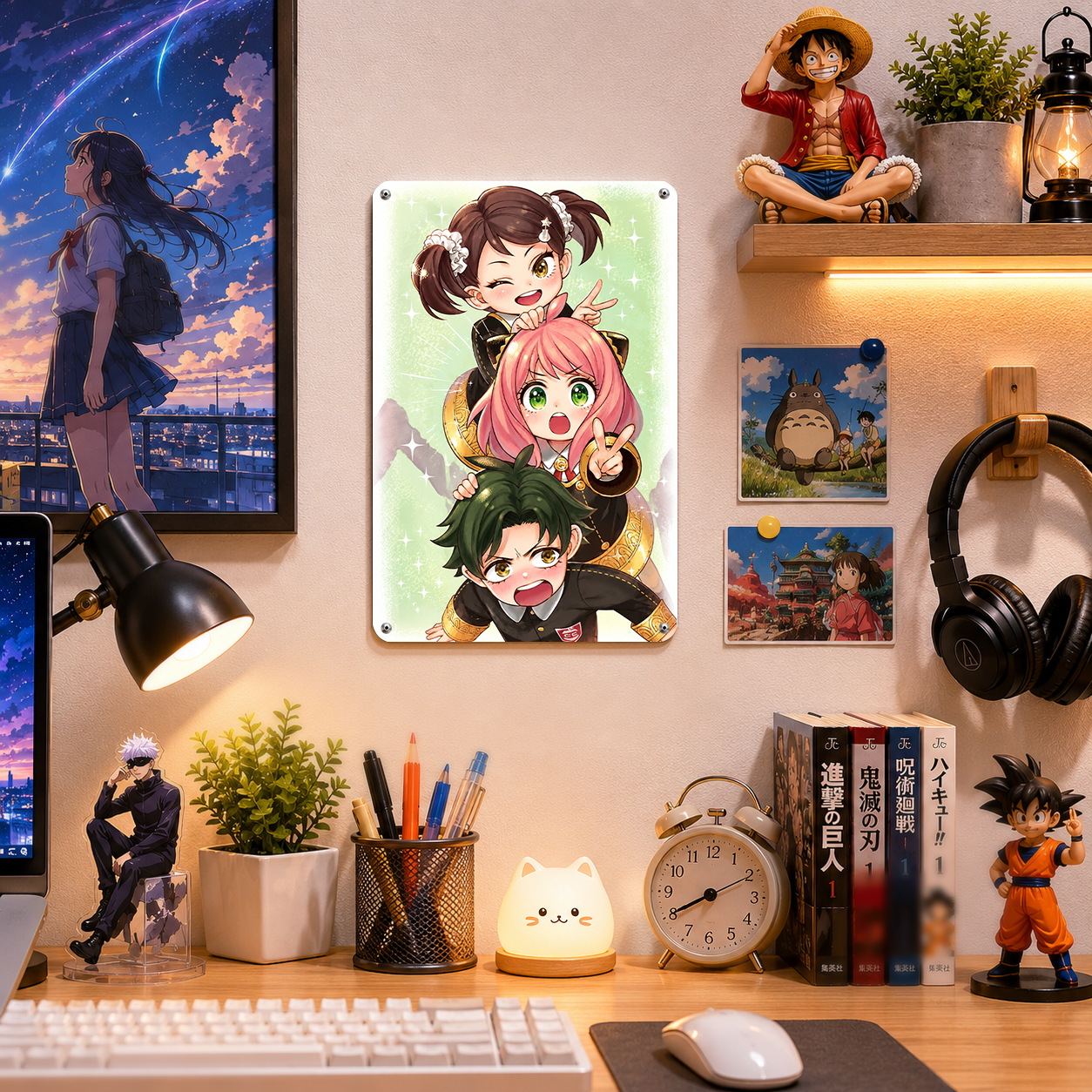 Anya Forger Spy x Family Anime Tin Sign - Metal Wall Decor - image 2