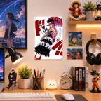 Perona One Piece Anime Tin Sign - Metal Poster Wall Art - image 2