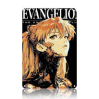Evangelion Asuka Langley Soryu Cyber Anime Metal Tin Sign, Neon Genesis Wall Decor