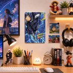 Catch the Rainbow JoJo Anime Tin Sign - Metal Wall Decor - image 3