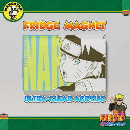 Naruto Uzumaki Fridge Magnet – Naruto Anime Refrigerator Magnet, Anime Decor Gift for Fans