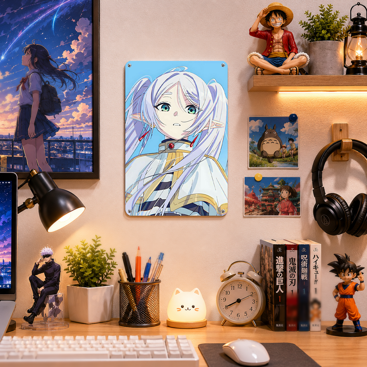 Frieren Anime Tin Sign - Beyond Journey's End Metal Poster - image 2