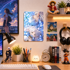 Frieren Cute Anime Tin Sign - Metal Poster Room Decor - image 2