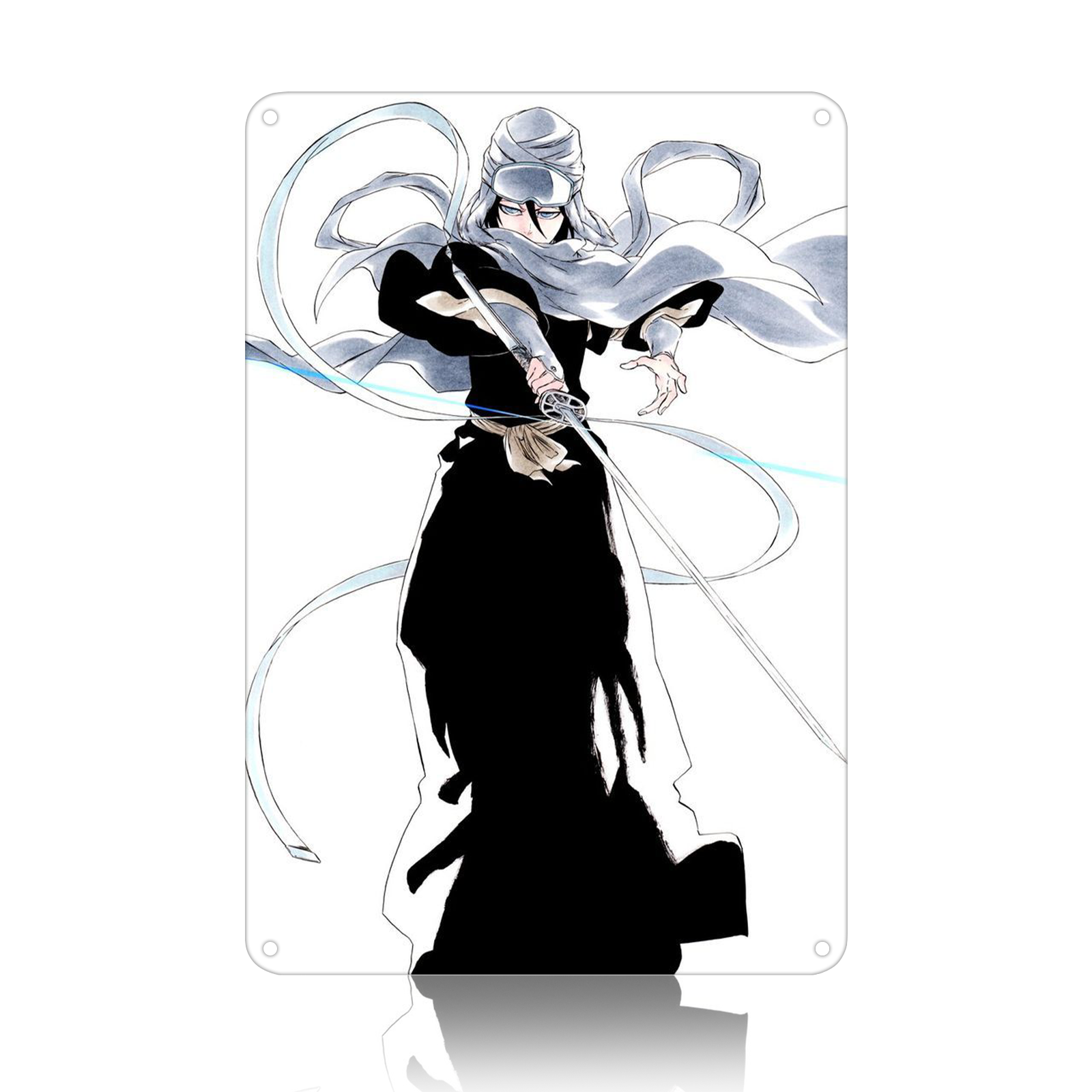 Ichigo Kurosaki Hollow Bleach Anime Tin Sign - Metal Poster