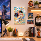 Luffy Gear 5 One Piece Anime Tin Sign - Metal Poster Decor - image 2