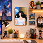 Nico Robin One Piece Metal Tin Sign - Anime Room Decor - image 2