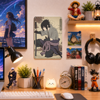 Sasuke Uchiha Naruto Anime Tin Sign - Metal Poster Decor - image 2