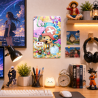 Tony Tony Chopper One Piece Anime Tin Sign - Metal Poster - image 2