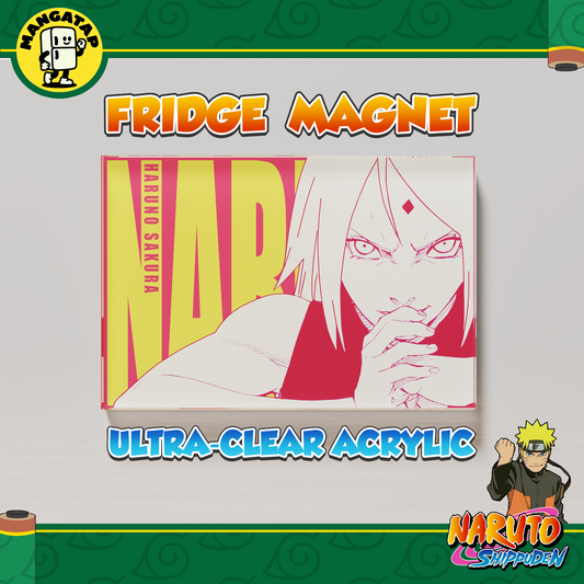 Sakura Haruno Fridge Magnet – Naruto Anime Refrigerator Magnet, Anime Decor Gift for Fans