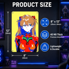 Asuka Langley EVA Pilot Anime Tin Sign - Metal Wall Art - image 5