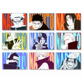 【Mangatap Sale】 Akatsuki Fridge Magnets Set (9PCS) – Naruto Anime Refrigerator Magnets, Anime Decor Gift for Fans