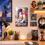 Ai Ruby Aqua Oshi no Ko Anime Tin Sign - Metal Poster - image 2