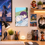 Frieren and Fern Anime Tin Sign - Metal Poster Decor - image 2